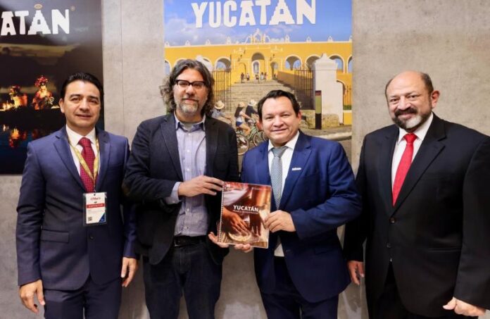 Presentan el catálogo Yucatán Mosaico de Experiencias en la FITUR 2025