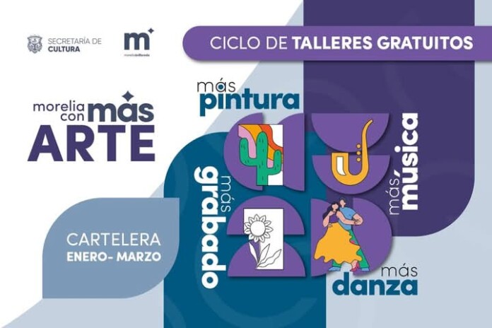 Ciclo de Talleres. Secretaría de Cultura de Morelia.