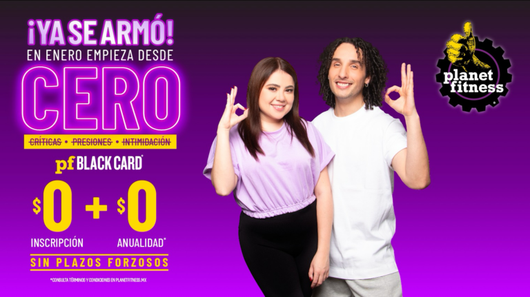 Planet Fitness ofrece descuentos para empezar a cuidarse en enero