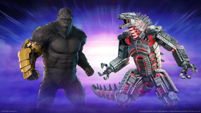 ¡Grandes Amenazas! Godzilla y Kong desatan el caos en Fortnite con la actualización v.33.20