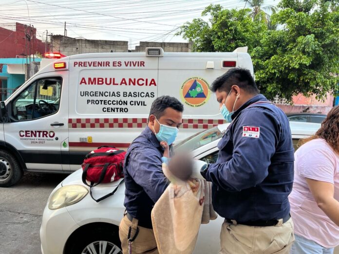 Abandonan a bebé en calles de Villahermosa, Tabasco