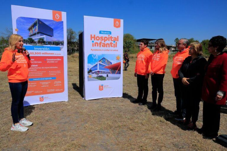 Anuncian construcción de hospital infantil en Guadalupe, NL