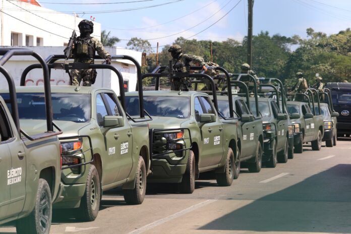 Arriban 300 militares más a Tabasco ante ola de violencia