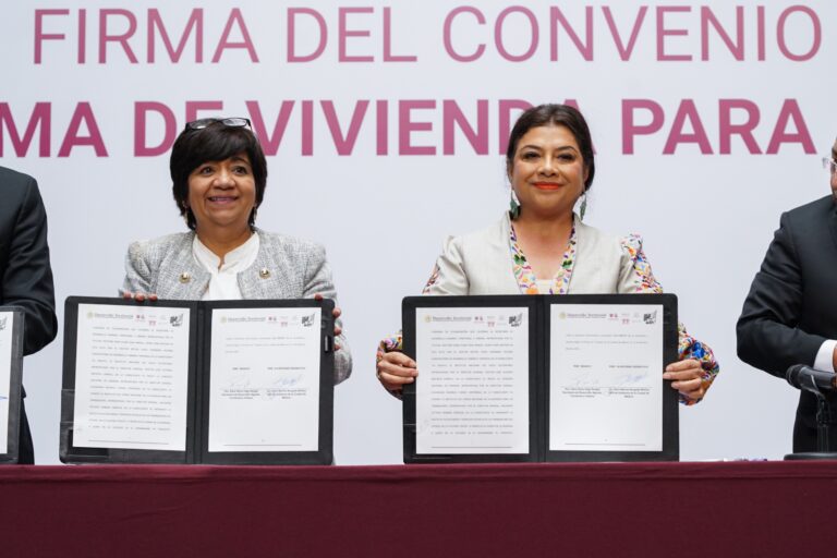 Gobierno de la CDMX y Sedatu unen esfuerzos para garantizar vivienda digna