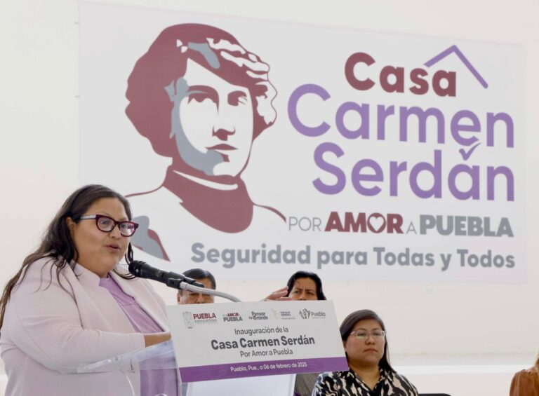 Inauguran la Casa “Carmen Serdán” para víctimas de violencia en Puebla