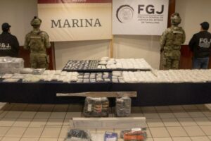 Marina asegura más de 22 mil dosis de cocaína en Altamira, Tamaulipas