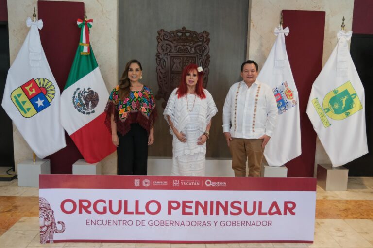 “Orgullo Peninsular”- Gobernadores de la Península de Yucatán le cierran espacios a la delincuencia