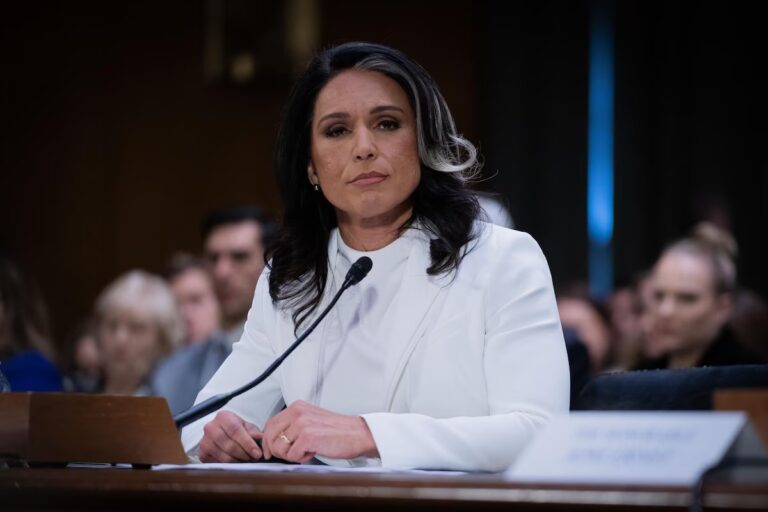 El Senado confirma a Tulsi Gabbard como directora de la Inteligencia de Estados Unidos