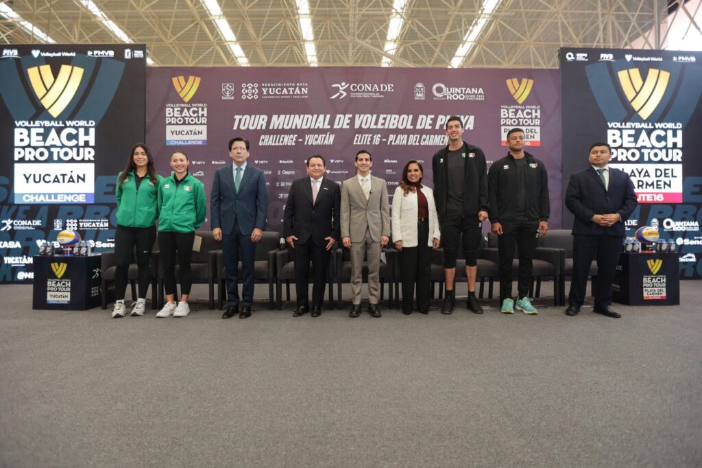 Yucatán será la sede del Tour Mundial de Voleibol de Playa 2025