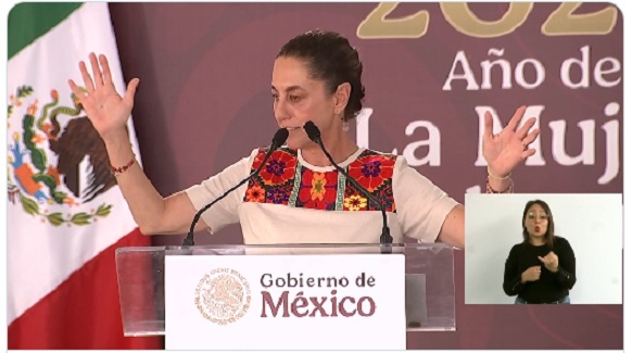 “A los mexicanos y a las mexicanas se nos ve como iguales, nunca de arriba a abajo”: Claudia Sheinbaum