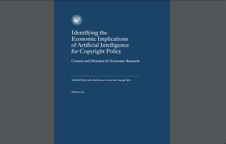 Identificando las implicaciones económicas de la Inteligencia Artificial sobre la política de derechos de autor