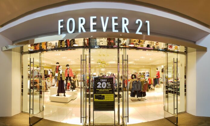 Forever 21 se declara en bancarrota por segunda vez