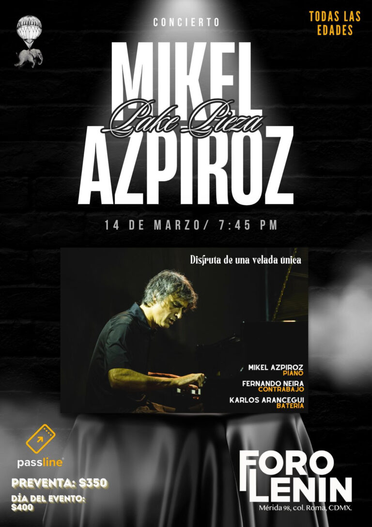 Mikel Azpiroz presenta en México Pake Pieza