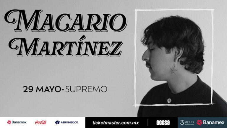 Macario Martínez anuncia su primer concierto en solitario en la Ciudad de México