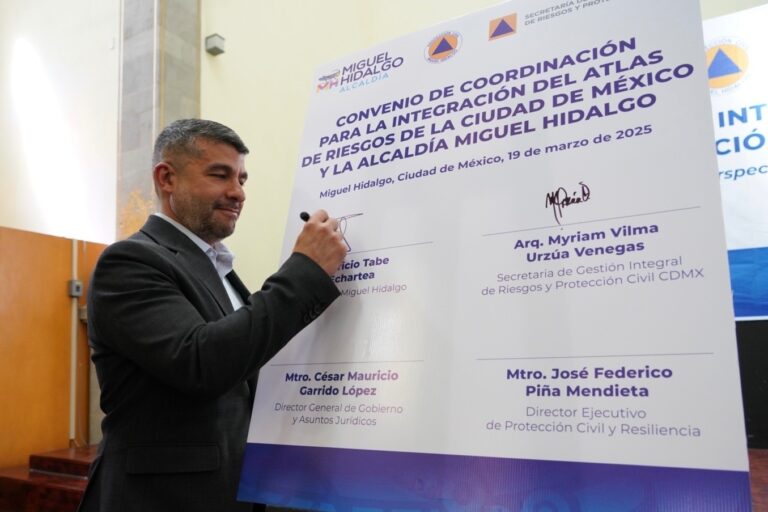 Mauricio Tabe impulsa Comité de Instalaciones Subterráneas para coordinar obras en Miguel Hidalgo