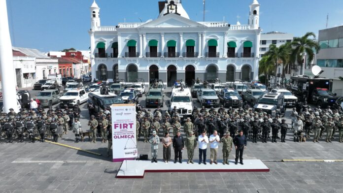 Ponen en operación a la FIRT Olmeca, fuerza policial de élite en Tabasco