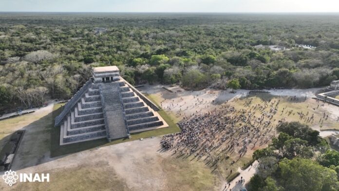 Sitios arqueológicos recibieron más de 192 mil visitantes durante el equinoccio de primavera