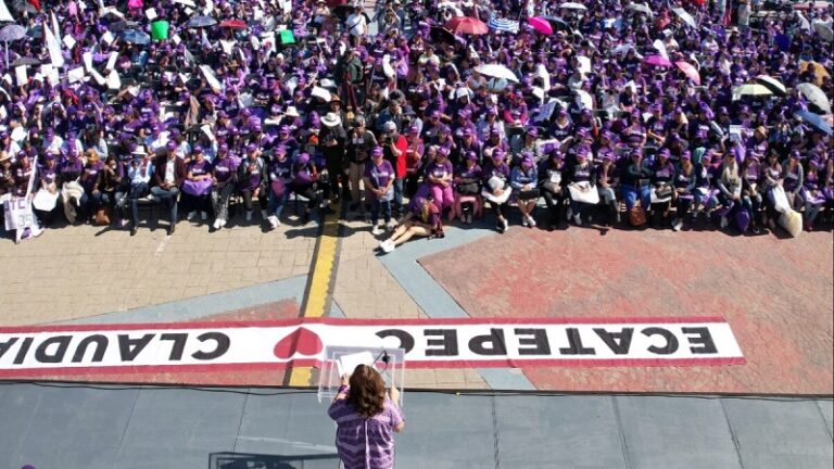 Entra en marcha Red Violeta en Ecatepec; 10 mil mujeres combatirán la violencia de género