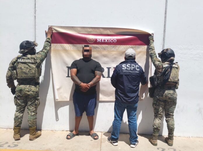 Detienen a 'El 4-40', presunto operador del CJNG en Sonora