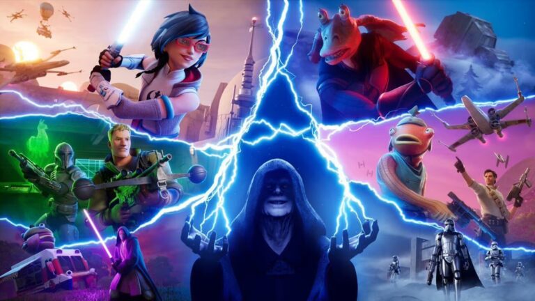 Fortnite anuncia su nueva temporada “Batalla Galáctica” en colaboración con Star Wars
