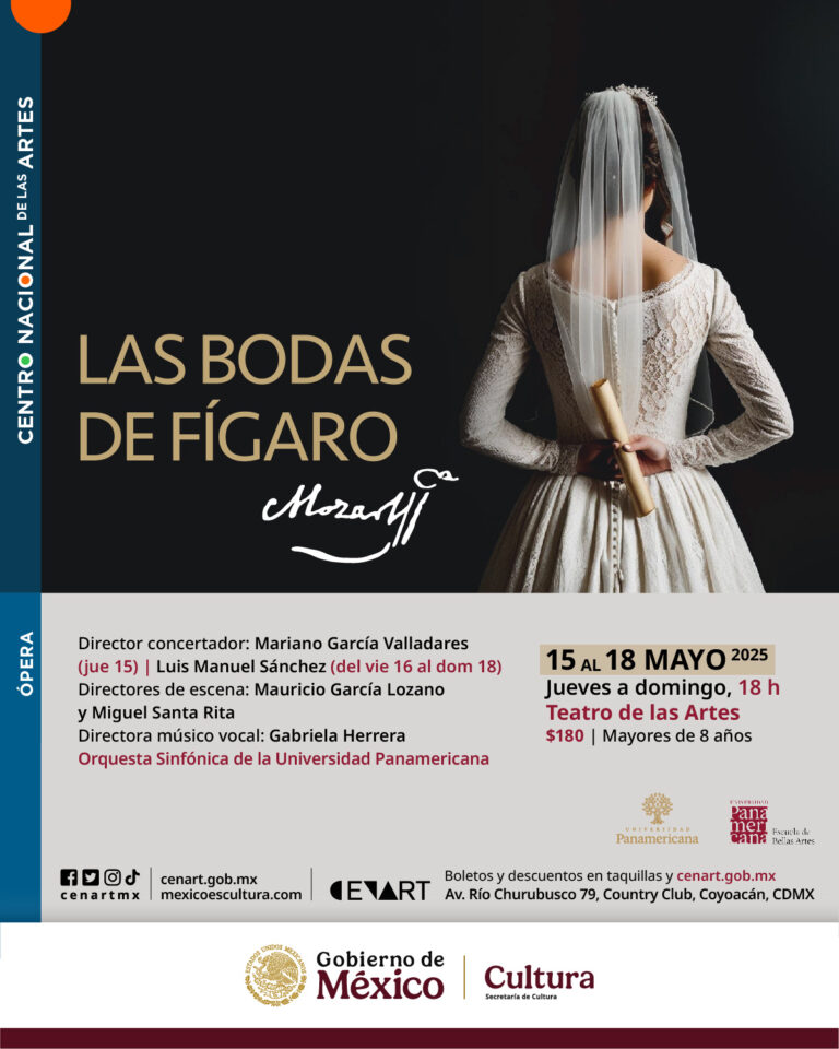 El CENART estrena las bodas de fígaro, una producción de la universidad panamericana
