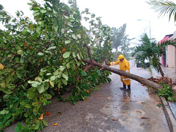 Prevén fuertes rachas de viento a partir de este jueves en Yucatán
