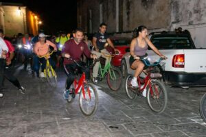 Realizan la rodada Dale Color a Tu Vida para promover la salud mental en Yucatán