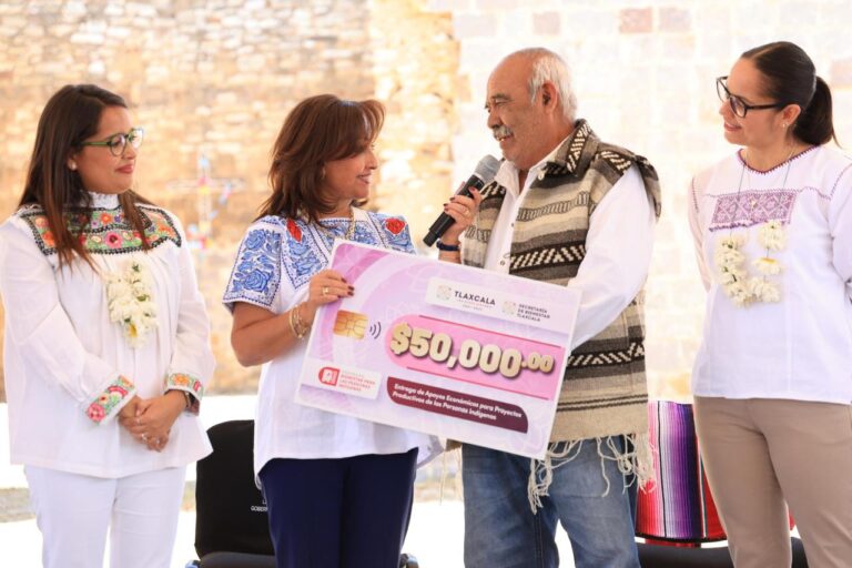 Destinamos 13.2 mdp para mantener vivo el legado y sabiduría de comunidades indígenas de tlaxcala: lorena cuéllar