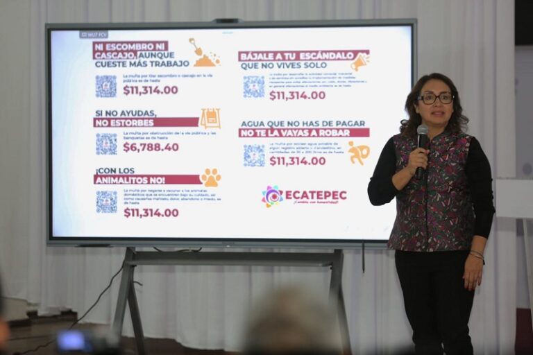 En 100 días bajan delitos de alto impacto en Ecatepec