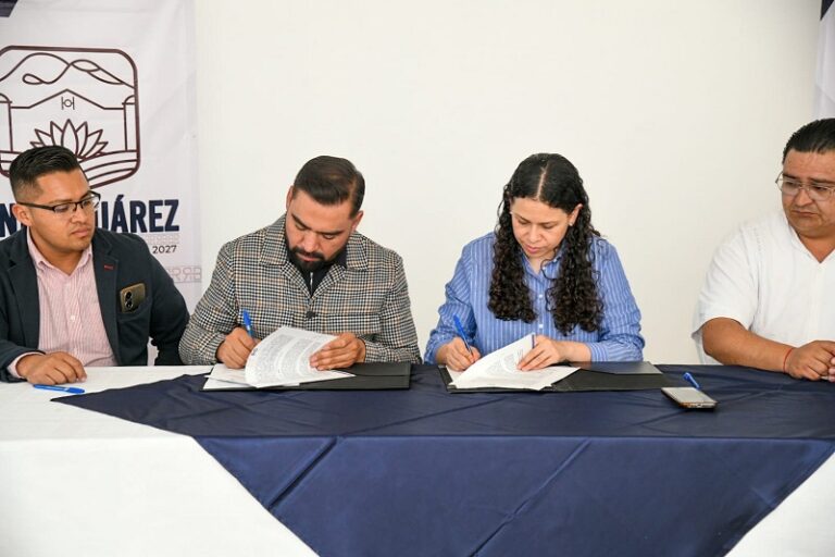 La Secretaría de Cultura y el ayuntamiento de Benito Juárez signan convenios para fortalecer actividades culturales