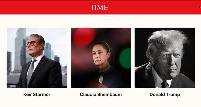 ‘Time‘ incluye a Claudia Sheinbaum en las 100 personas más influyentes de 2025