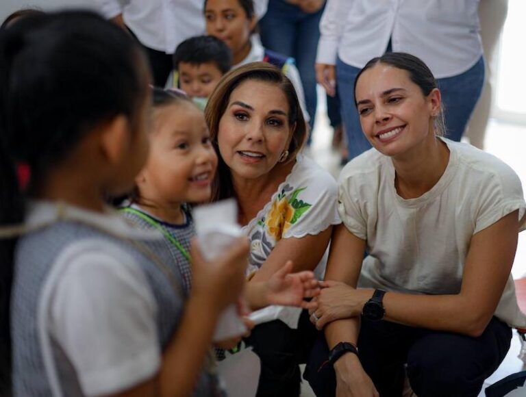 Ana Paty Peralta y Mara Lezama constatan remodelación de CAI “Estrellita”