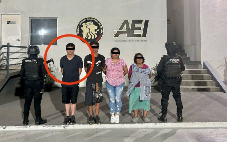 Detienen a 'Brad Pitt' en Nuevo León; traía armas y droga
