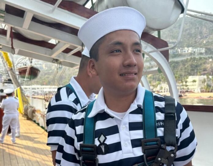 Adal Jair Marcos, segunda víctima del choque de Buque Cuauhtémoc; era de Oaxaca