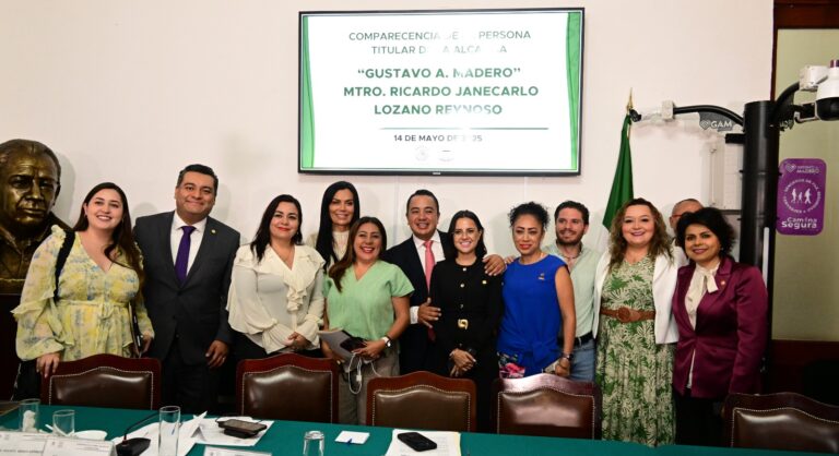 Alcalde de Gustavo A. Madero presenta avances y enfrenta cuestionamientos en comparecencia ante el Congreso capitalino