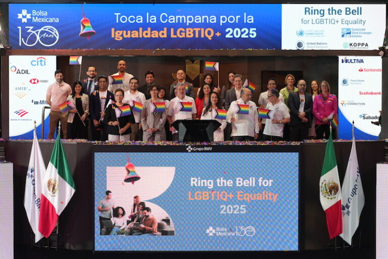 Grupo BMV – Ring the Bell for LGBTIQ+ Equality