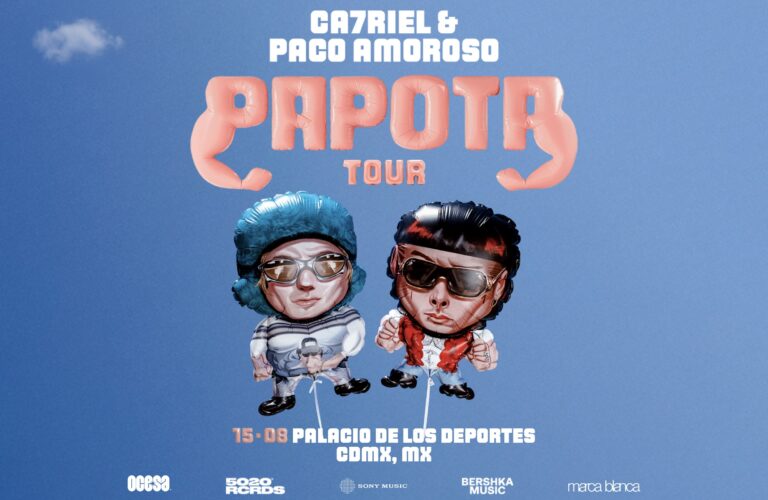 CA7RIEL y Paco Amoroso traerán su fusión musical al Palacio de los Deportes