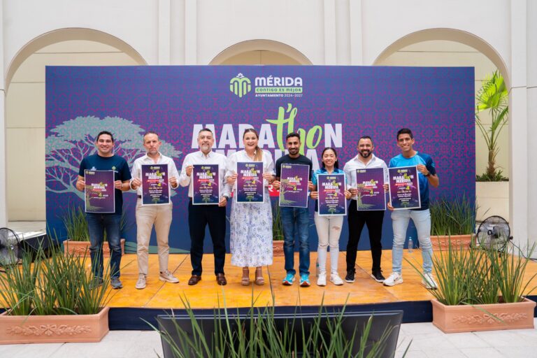 Cecilia Patrón anuncia el Maratón de Mérida 2026