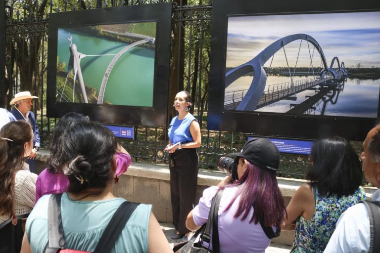 Chapultepec recibe exposición sobre sostenibilidad e inclusión de la Unión Europea