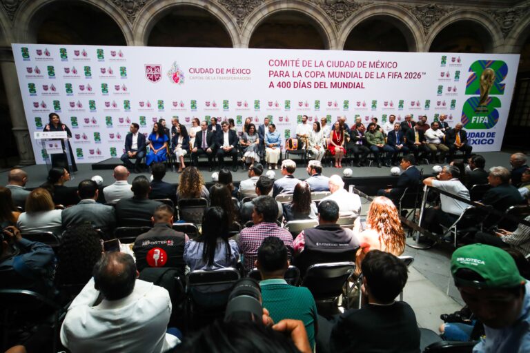 Clara Brugada anuncia infraestructura incluyente para vivir el Mundial desde los barrios
