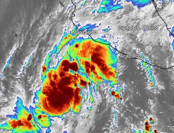 Depresión tropical Uno-E se intensifica a tormenta ‘Alvin’