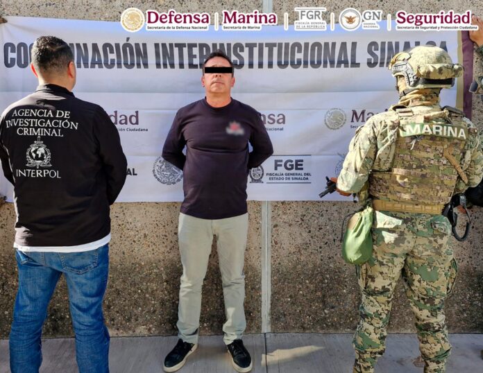 Detienen a 'El Chuy', integrante del Cártel de Sinaloa