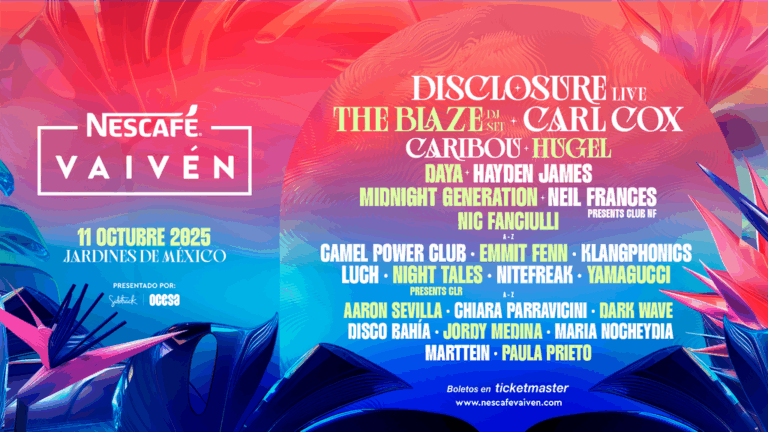 Festival Nescafé Vaivén 2025: Todo listo para vibrar entre música y naturaleza en México