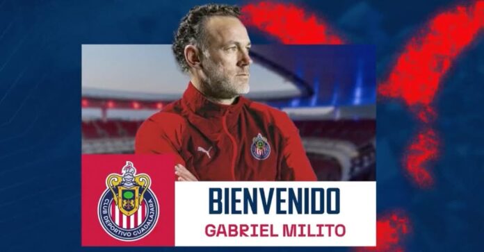 Gabriel Milito, nuevo entrenador de Chivas