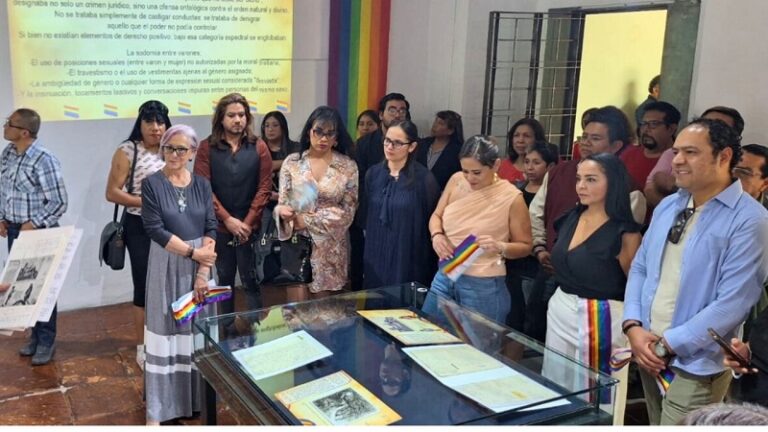 Inaugura Aghet la Exposición “Memoria Histórica Diversa: del Pecado Nefando a lo Cuir”