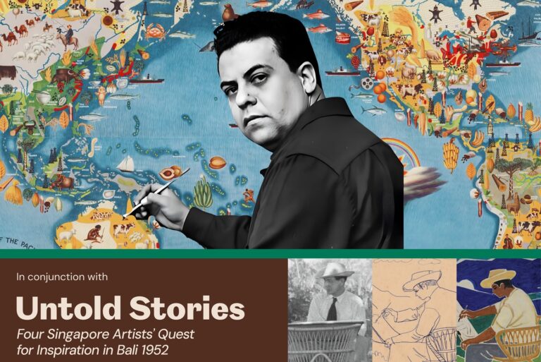 México y Singapur celebran 50 años de colaboración con exposición de Miguel Covarrubias