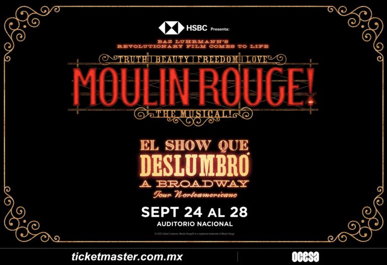 Moulin Rouge! The Musical llega al Auditorio Nacional con espectacular gira internacional