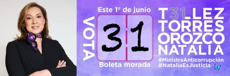 Elecciones Judiciales: Un Grito Contra la Corrupción y la Esperanza de Renovación con Natalia Téllez