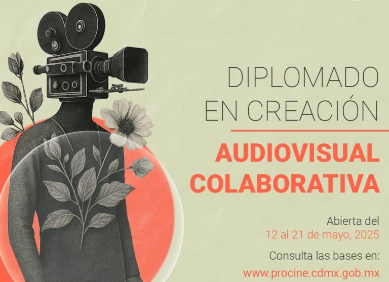 PROCINECDMX lanza convocatoria para diplomado gratuito en creación audiovisual con enfoque social