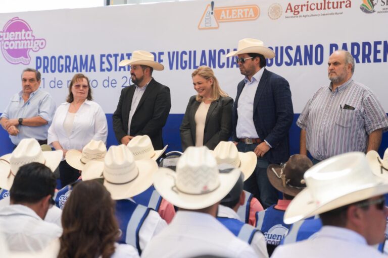 Ponen en marcha el Programa Estatal de Vigilancia del Gusano Barrenador en Chihuahua
